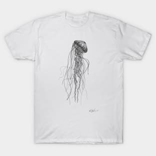 Jellyfish - Original Pen and Ink Artwork T-Shirt